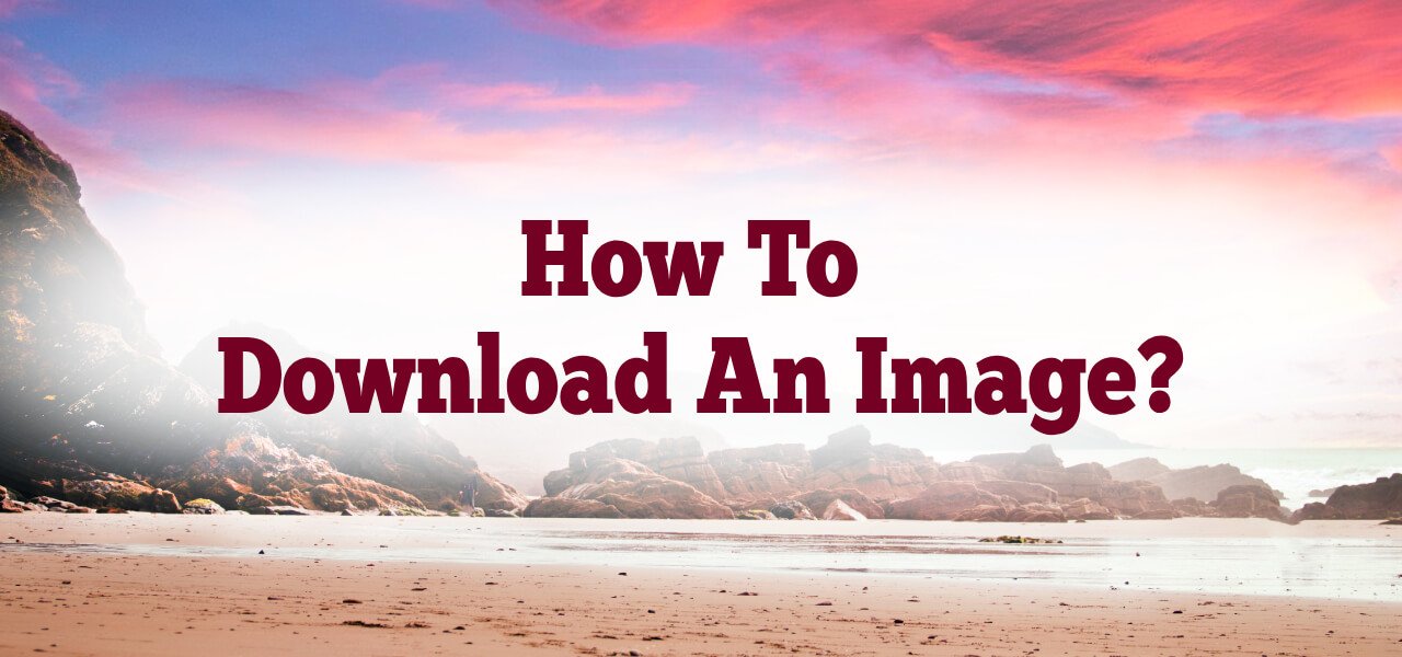 How To Download An Image