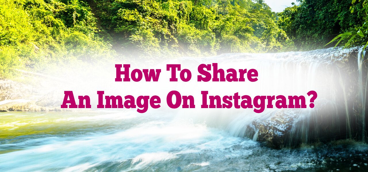 How To Share An Image On Instagram