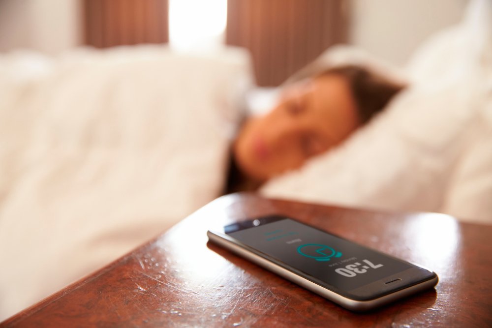 A Phone Left Aside While Focusing On Personal Morning Habits Instead Of Distractions.