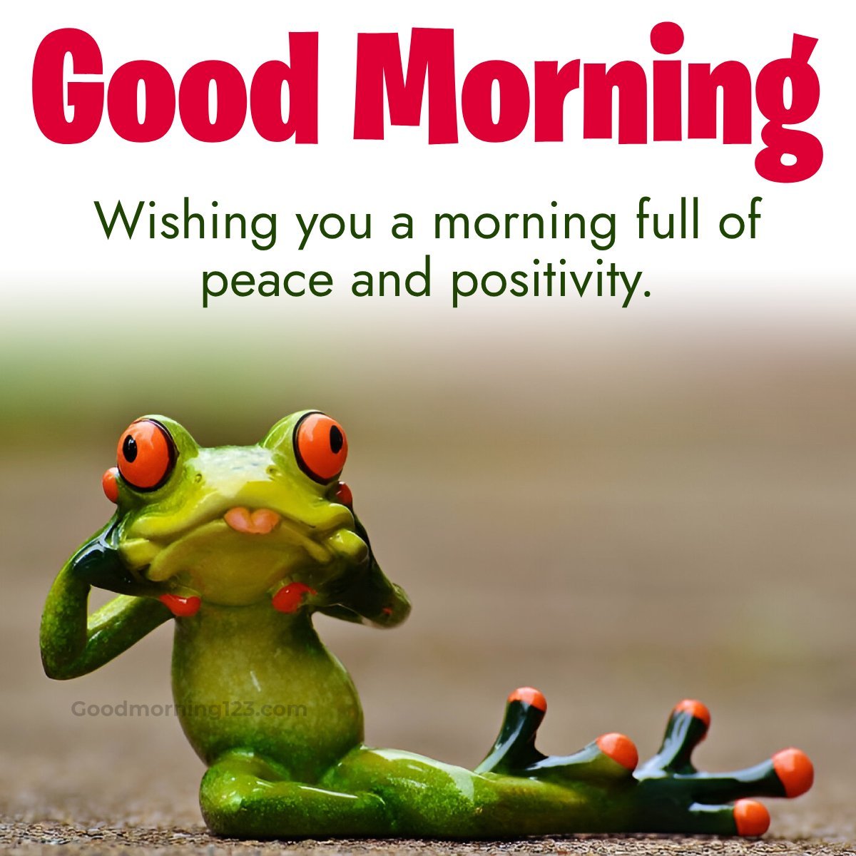 Good Morning Frog Pictures And GIFs